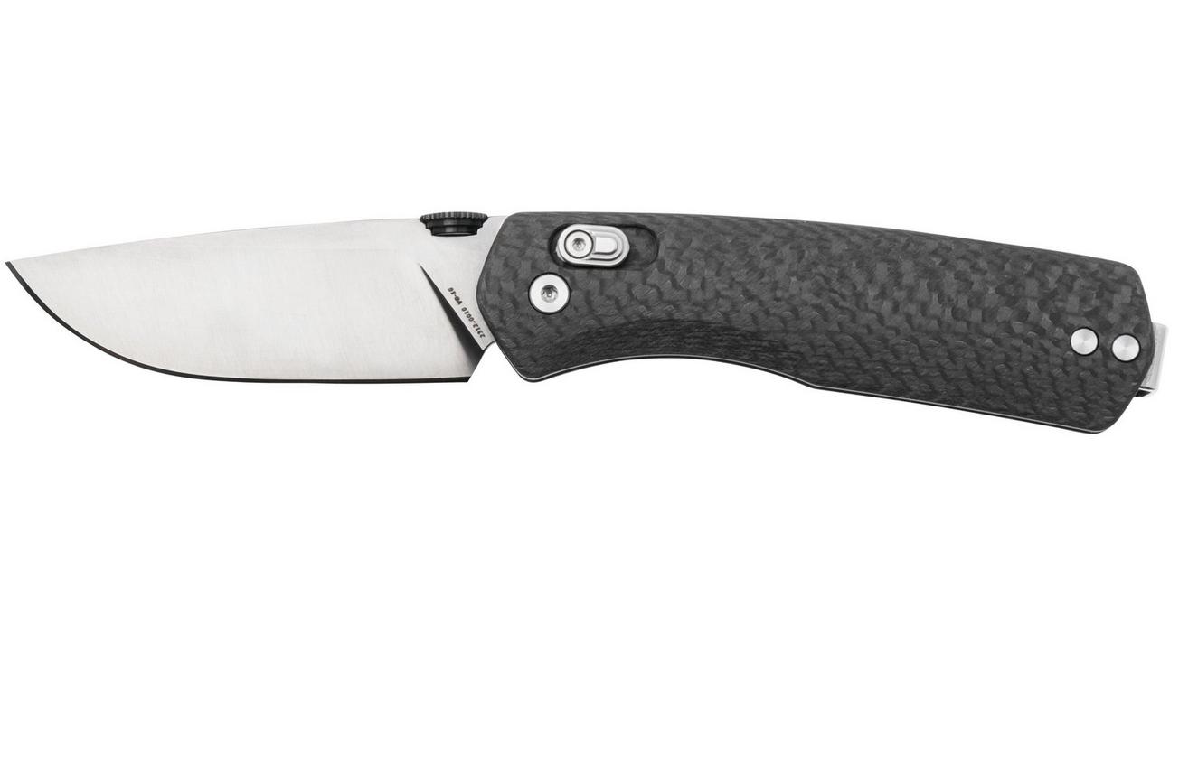 The James Brand The Carter KN108126-00 Black Carbon Fiber, zakmes