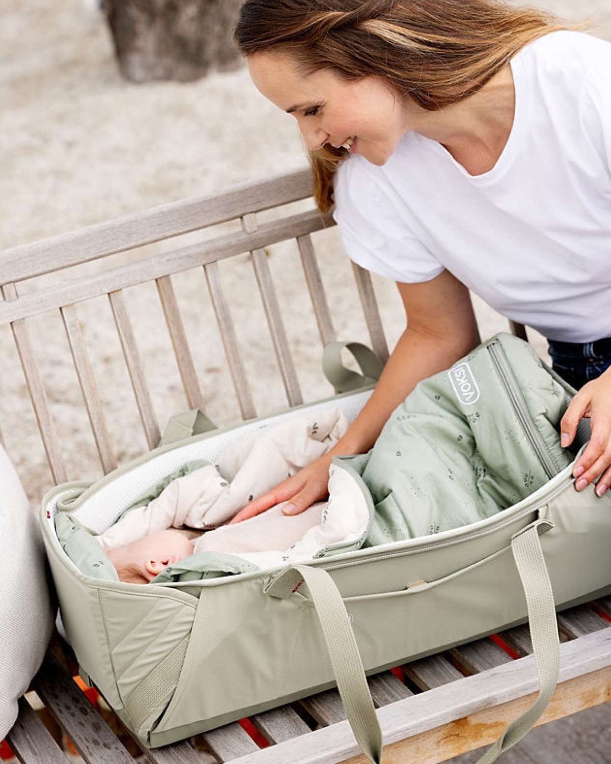 Voksi Sky Light Vognpose med forlenger 0-4 år – Vårpose