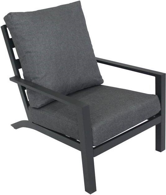 Tierra Outdoor 4-zits loungeset Lima antraciet
