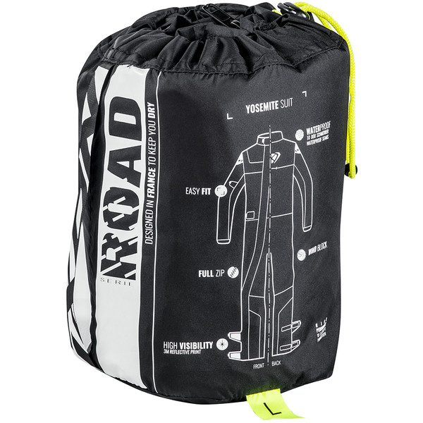 Ixon - Combinaison pluie Yosemite Noir / Jaune