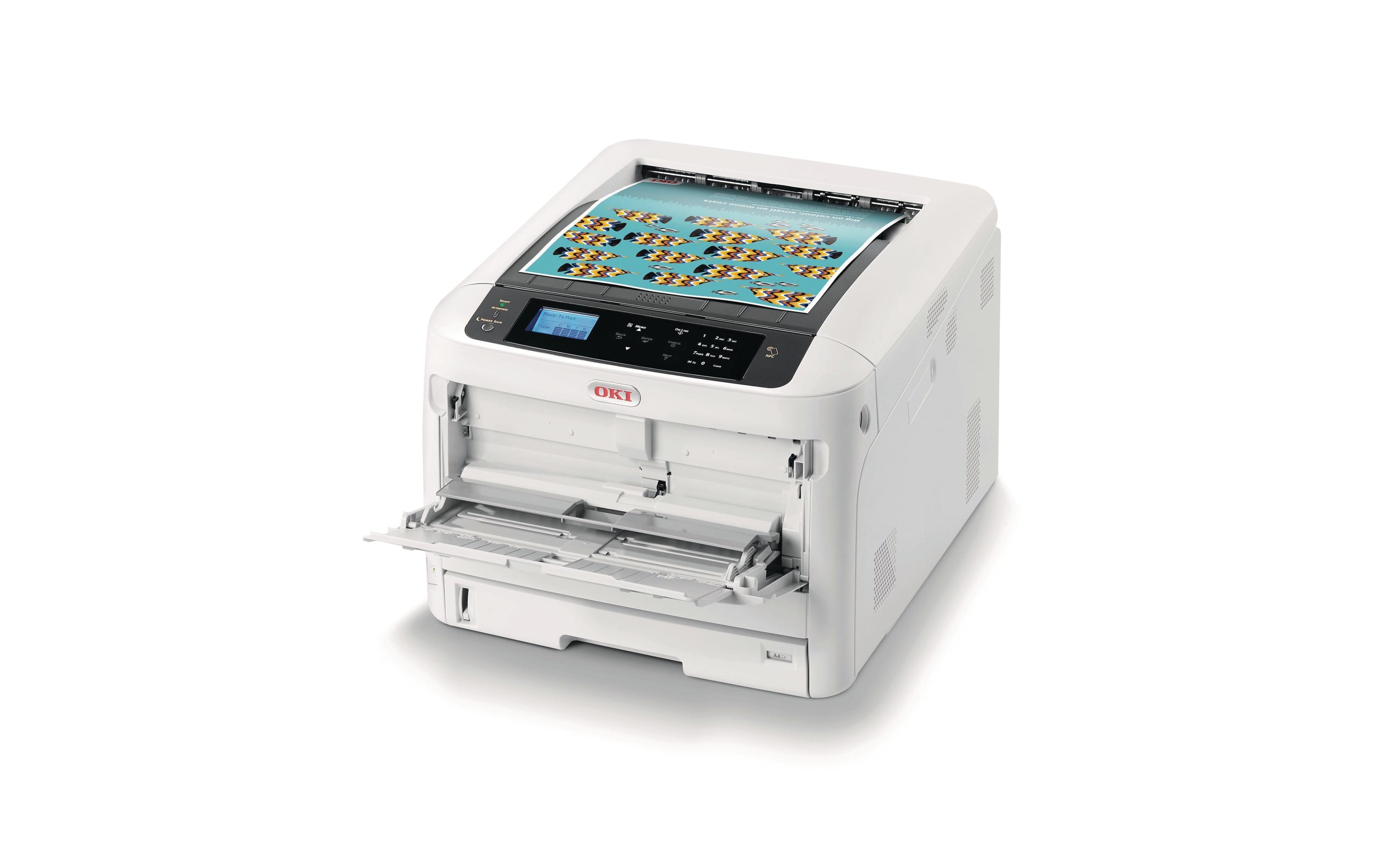 Drucker C824DN<br>Kompakter, netzwerkfähiger Farb-Laserdrucker für Formate bis A3