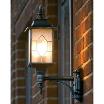 Konstsmide buitenlamp Milano zwart up