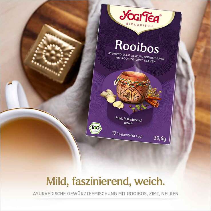 Yogi Tea Rooibos Bio, 17X1.8 g