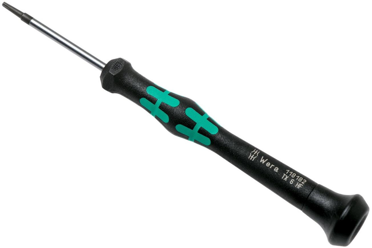 Wera Kraftform Micro Torx schroevendraaier TX6, 5118182001