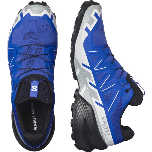 Chaussure trail SALOMON SPEEDCROSS 6 GTX NAUTICAL BLUE/BLACK/WHITE