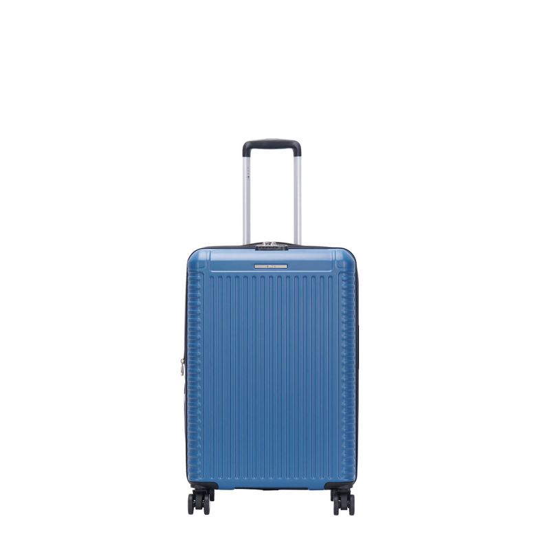 Lot de 3 valises rigides 329 Extensibles 55, 66 et 76 cm Bleu foncé