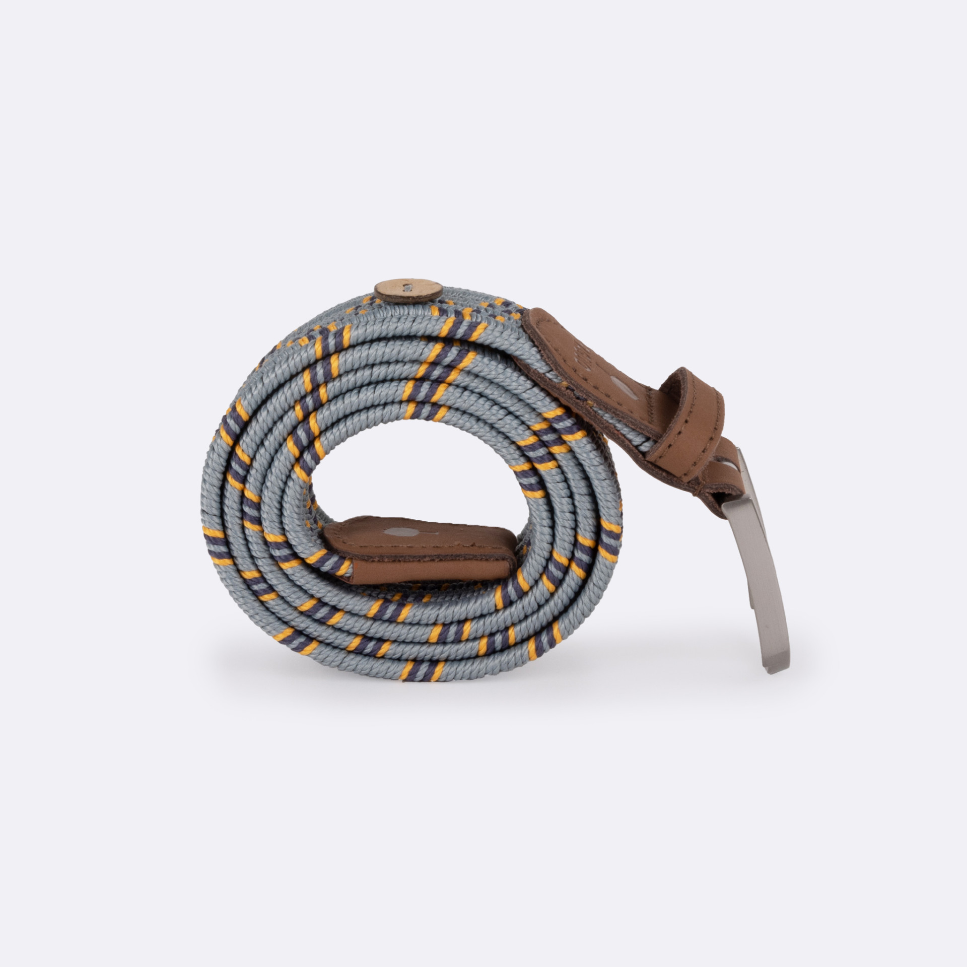 Ceinture vert clair polyester recyclé et élasthanne - modèle belt