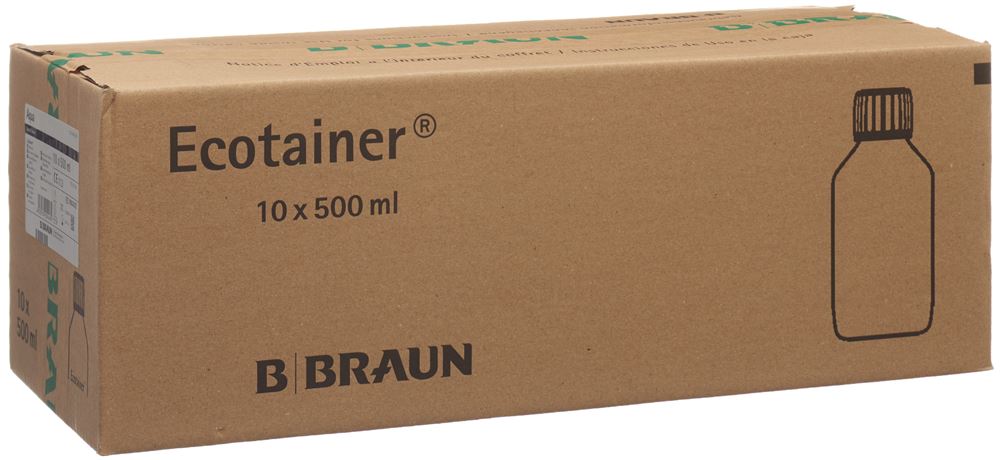 AQUA DEST Braun Spül Lös Ecotainer 500 ml