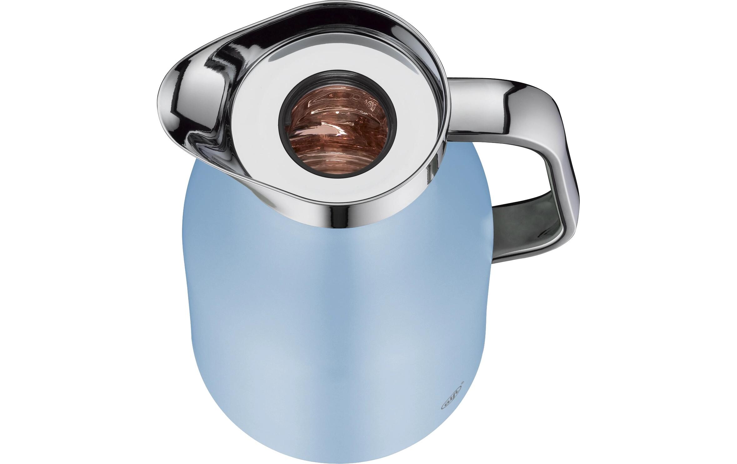 Thermoskanne Skyline 1000 ml, HellblauKaraffe aus Edelstahl