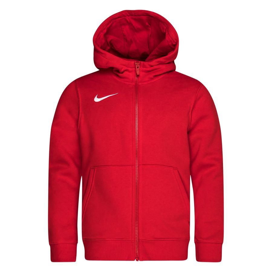 Nike Sweat à Capuche Fleece Park 20 - Rouge/Blanc Enfant