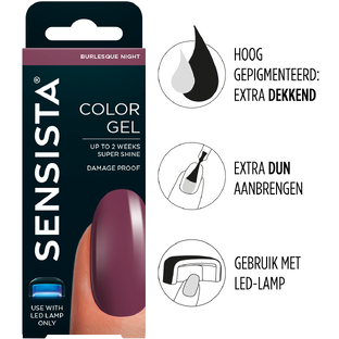 Sensista Color Gel Burlesque Night 7,5ML