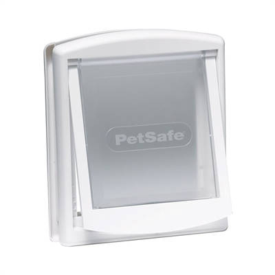 Petsafe hondenluik 740 Medium Wit/Transparant (35,2X29,4 cm)