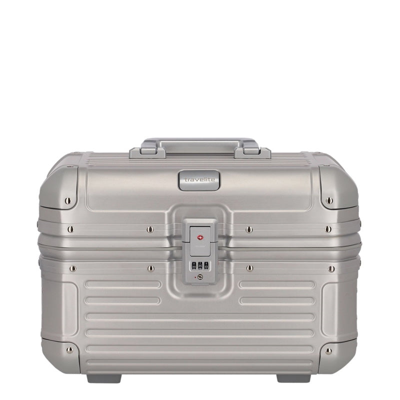 Travelite Beautycase Next Aluminium Silver