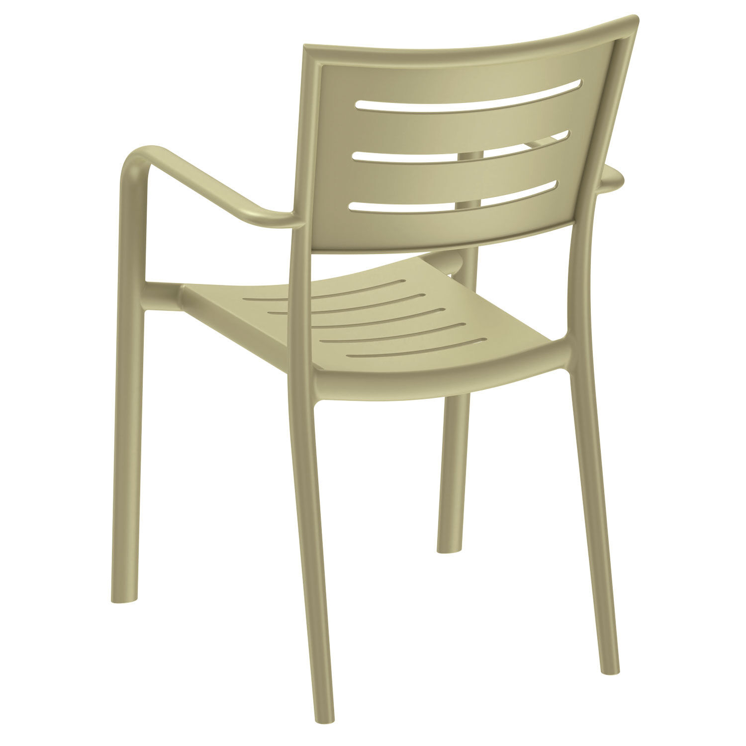 Bistro-Set Orla, aus recyceltem Kunststoff