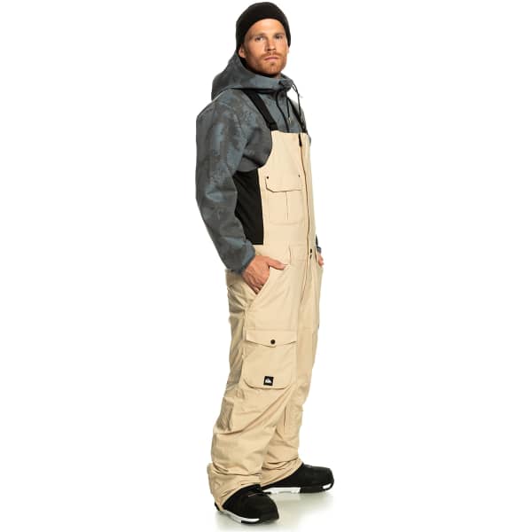 Pantalon de ski QUIKSILVER UTILITY BIB PALE KHAKI