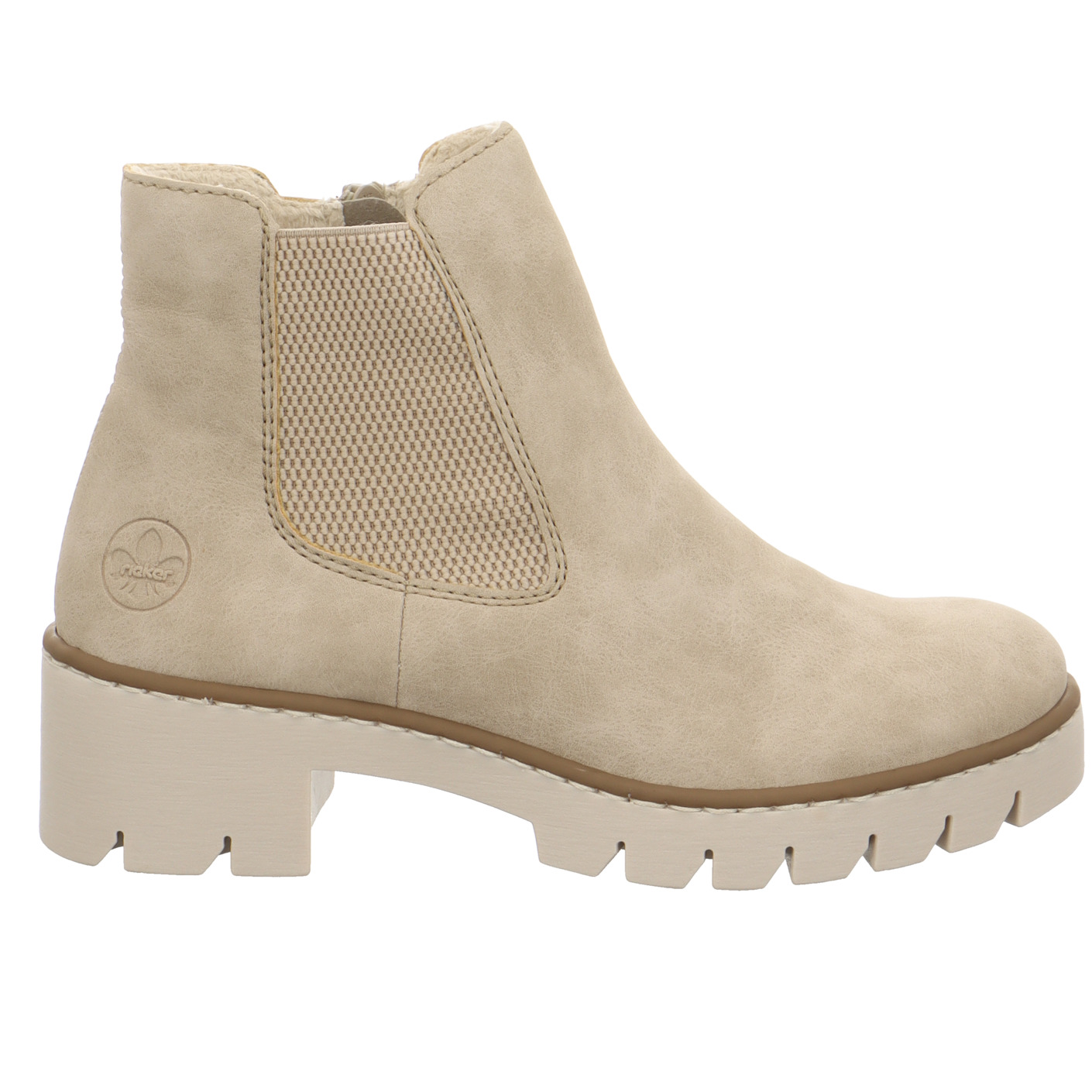 Stiefeletten beige