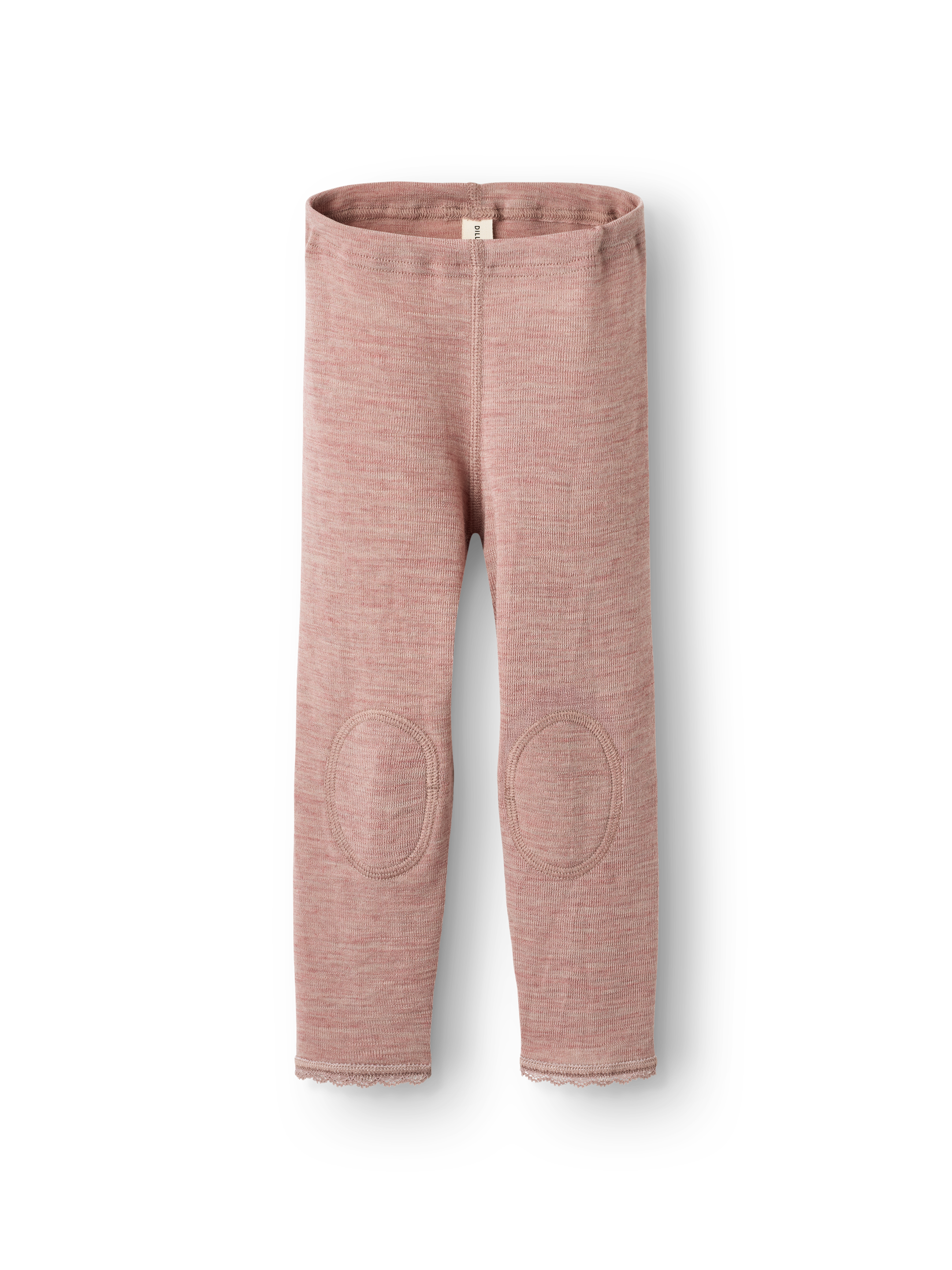 Legging met kniepatch van merinowol voor baby’s