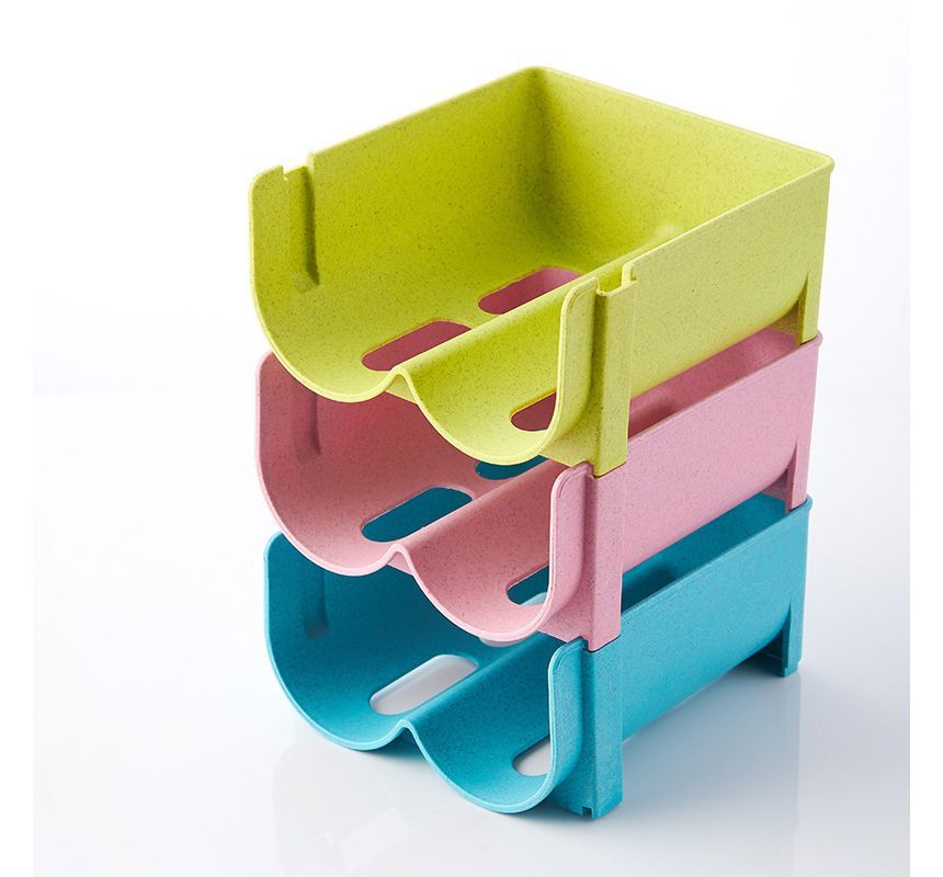 Evora - Stapelbare plastic flessenorganizer