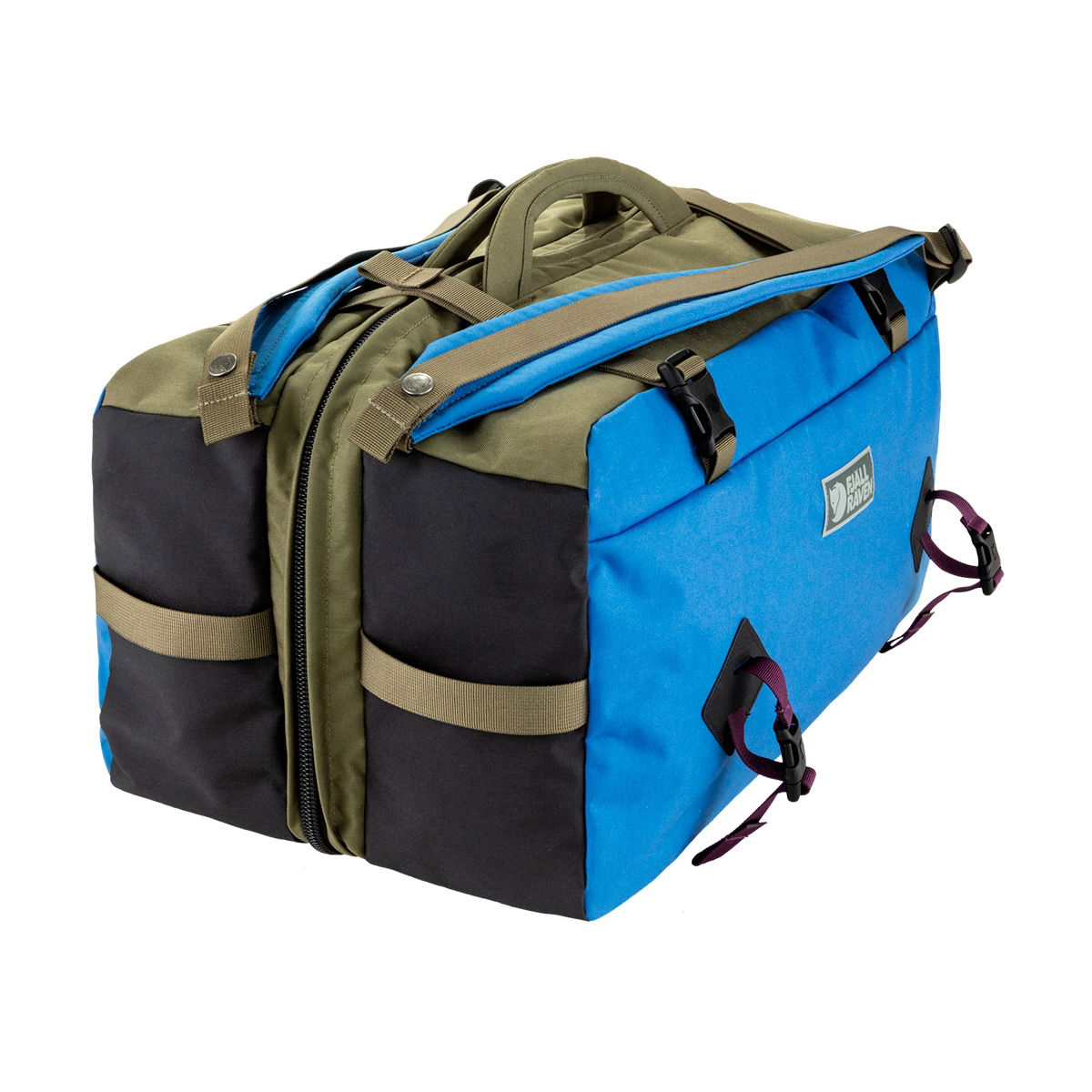 Fjällräven Vardag Splitpack rejsetaske 45 L (UN Blue u2013 Green)