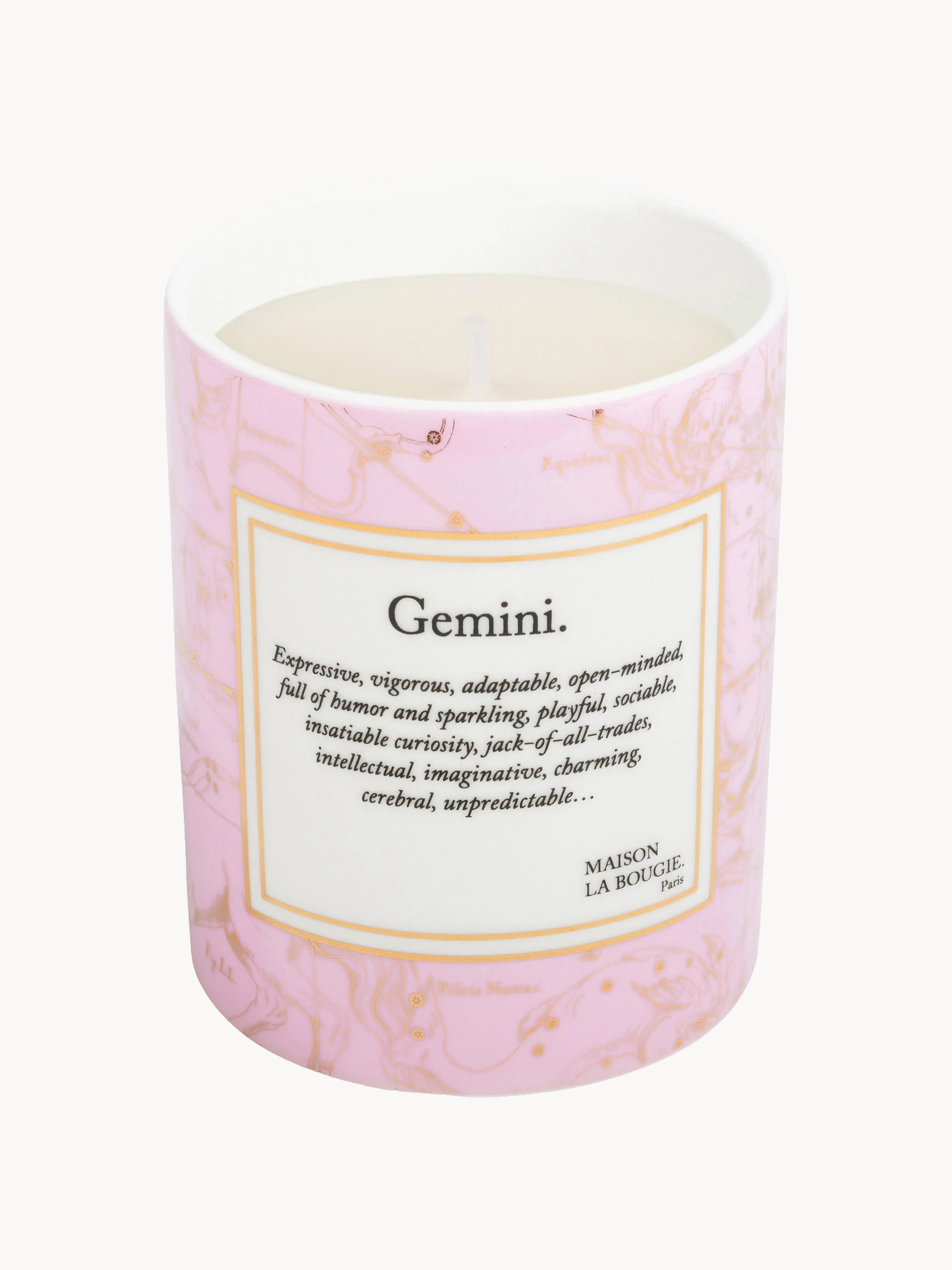 Handgemaakte geurkaars Gemini (lavendel, cipres & cederhout)