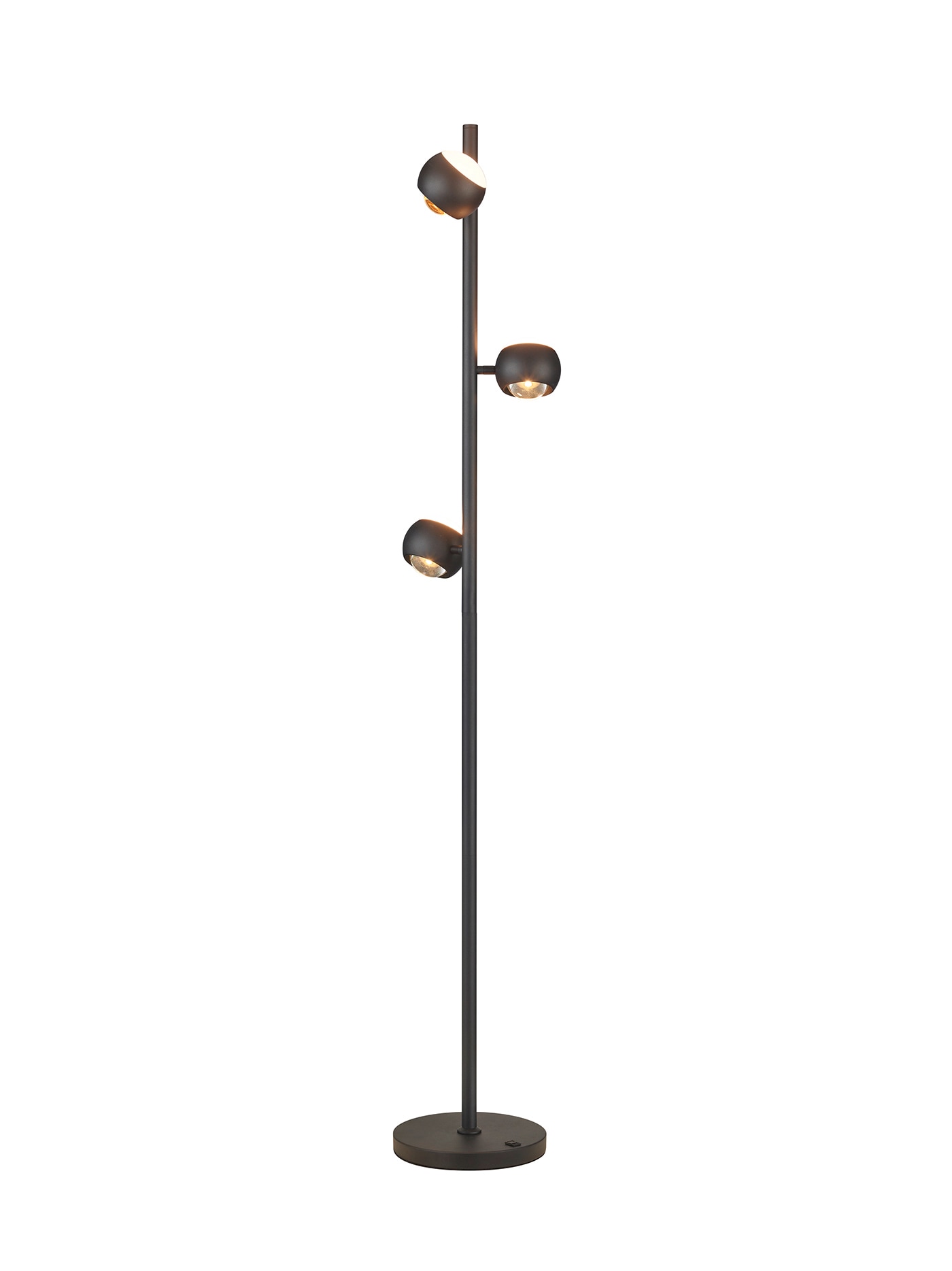 Musterring LED Stehlampe MR CANNON schwarz