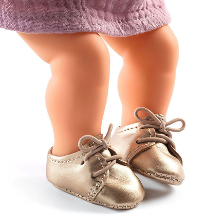 Djeco Puppenschuhe - 30-32 cm - Gold