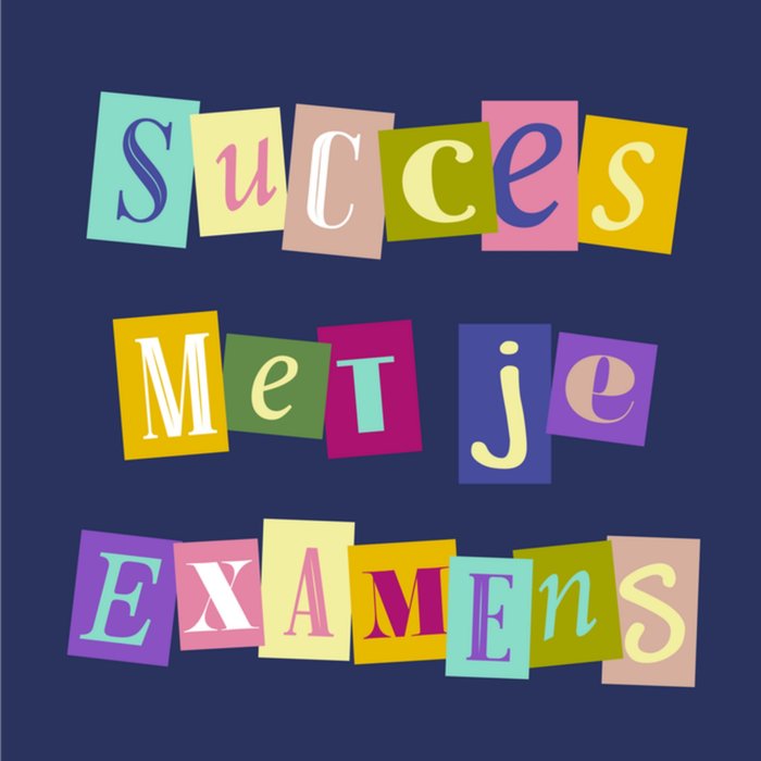 Greetz | Succeskaart | Fiesta | Examen