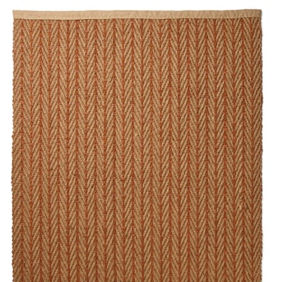 Kokosteppich Fischgrat, Gemustert, Breite 65 cm
