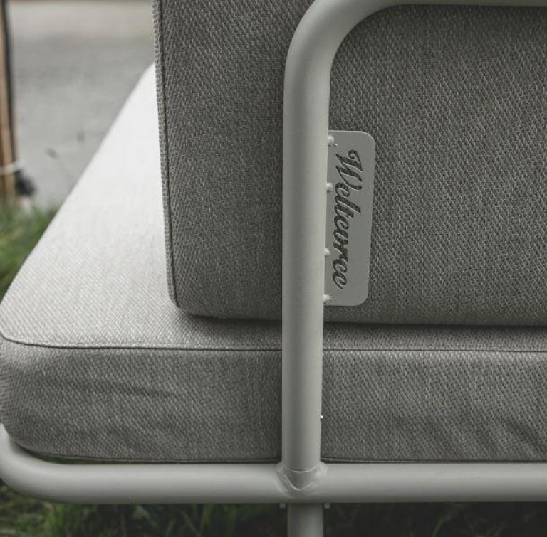 Weltevree Sofabed slaapbank loungebank faded orange