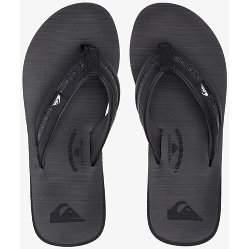 Quiksilver - CHANCLA CARVER SQUISH QUISILVER HOMBRE Negro