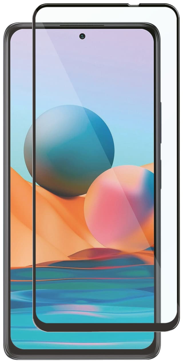 Panzer Full-Fit Xiaomi Redmi Note 11 Lite skærmbeskytter (sort)