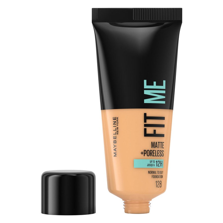 Maybelline New York Fit Me Matte + Poreless Foundation 128 Warm Nude 30ml