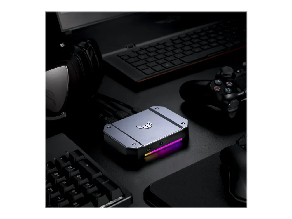 ASUS TUF GAMING CAPTURE BOX-CU4K30 - Videooptagelsesadapter - USB-C 3.2 Gen 1