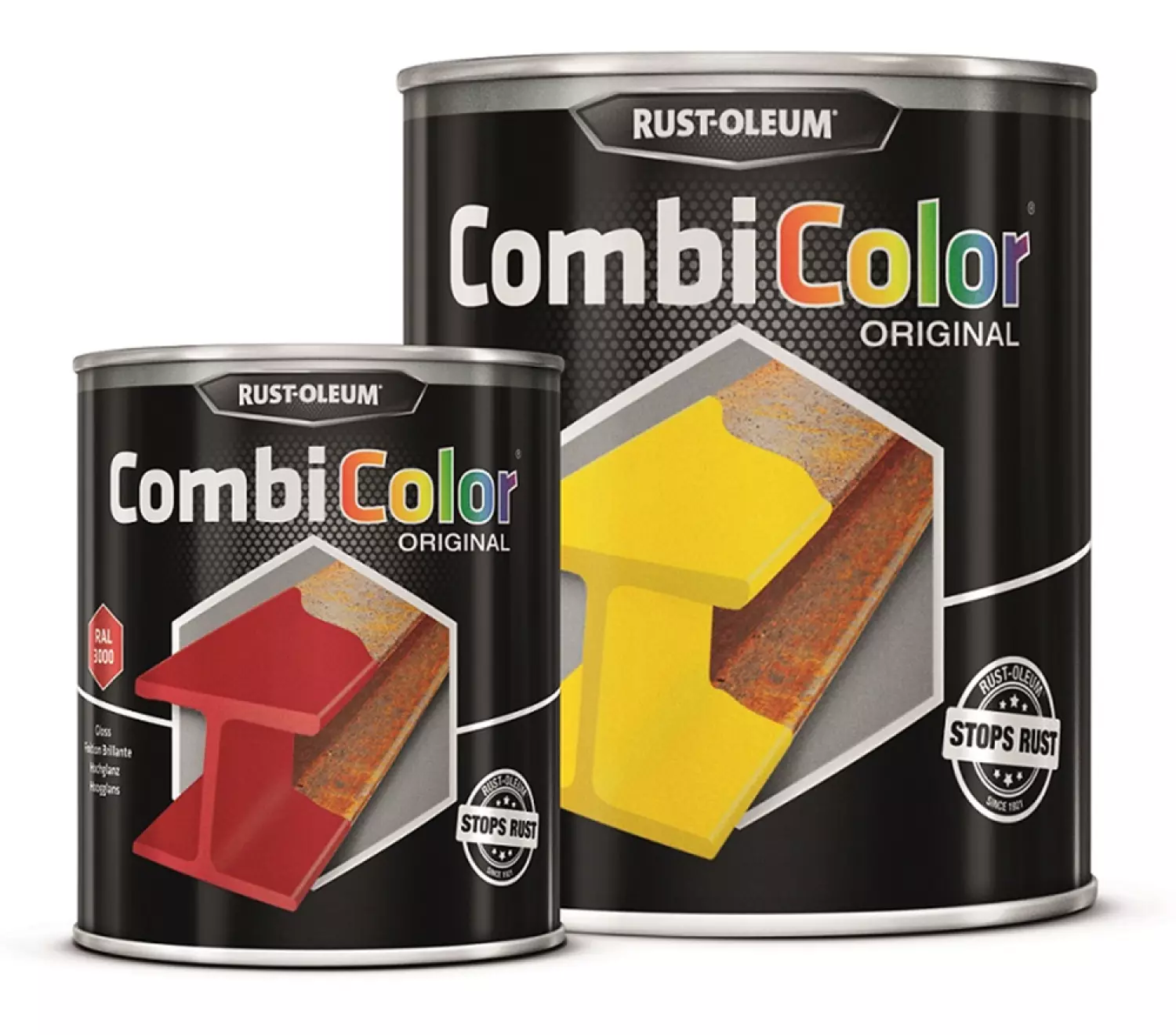 Rust Oleum Combicolor Hoogglans - RAL 2000 geeloranje - 2,5L