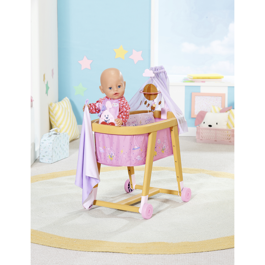 Zapf Creation BABY born® Gute Nacht Puppen Stubenwagen