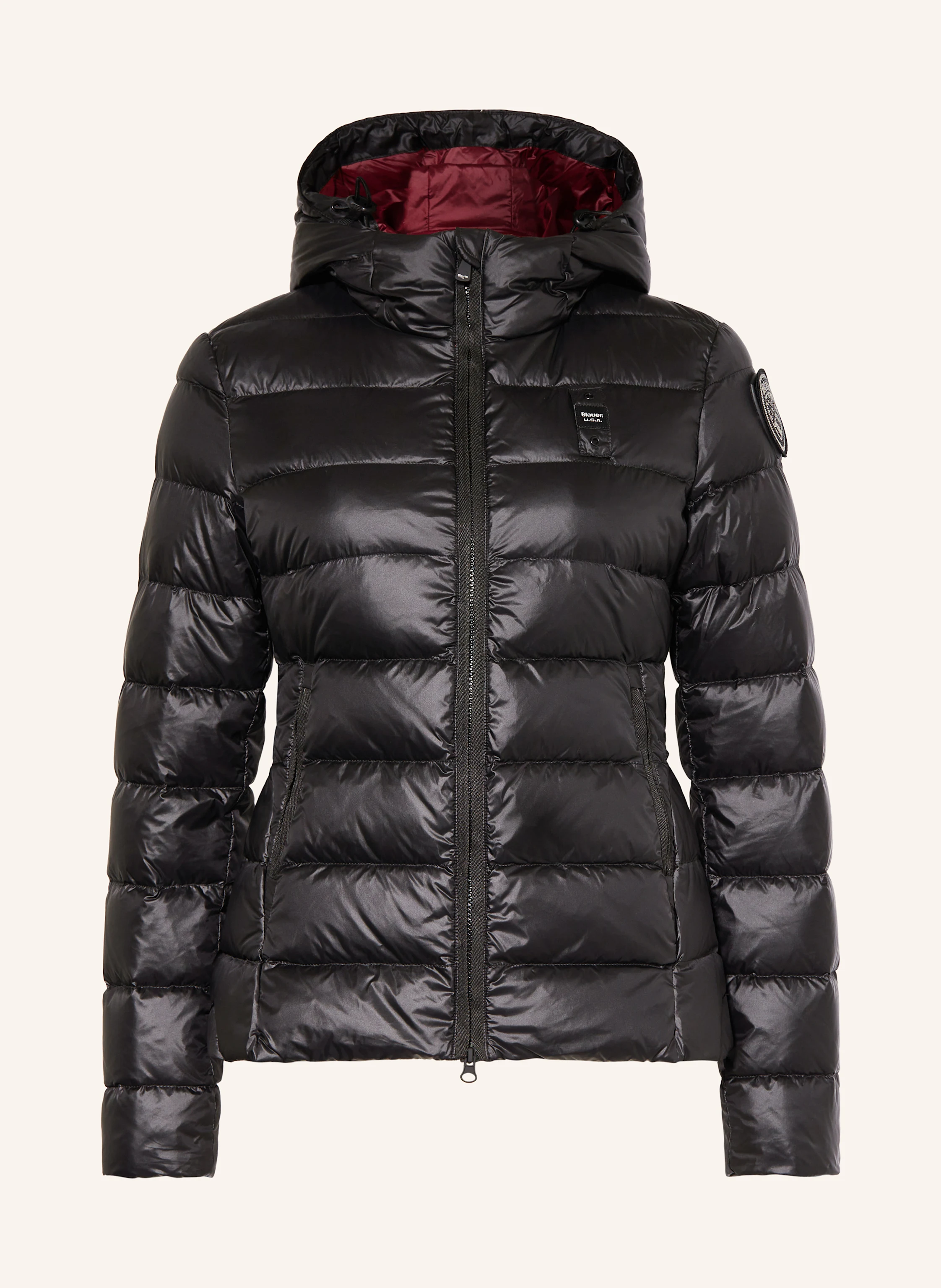 Blauer Daunenjacke CHARME