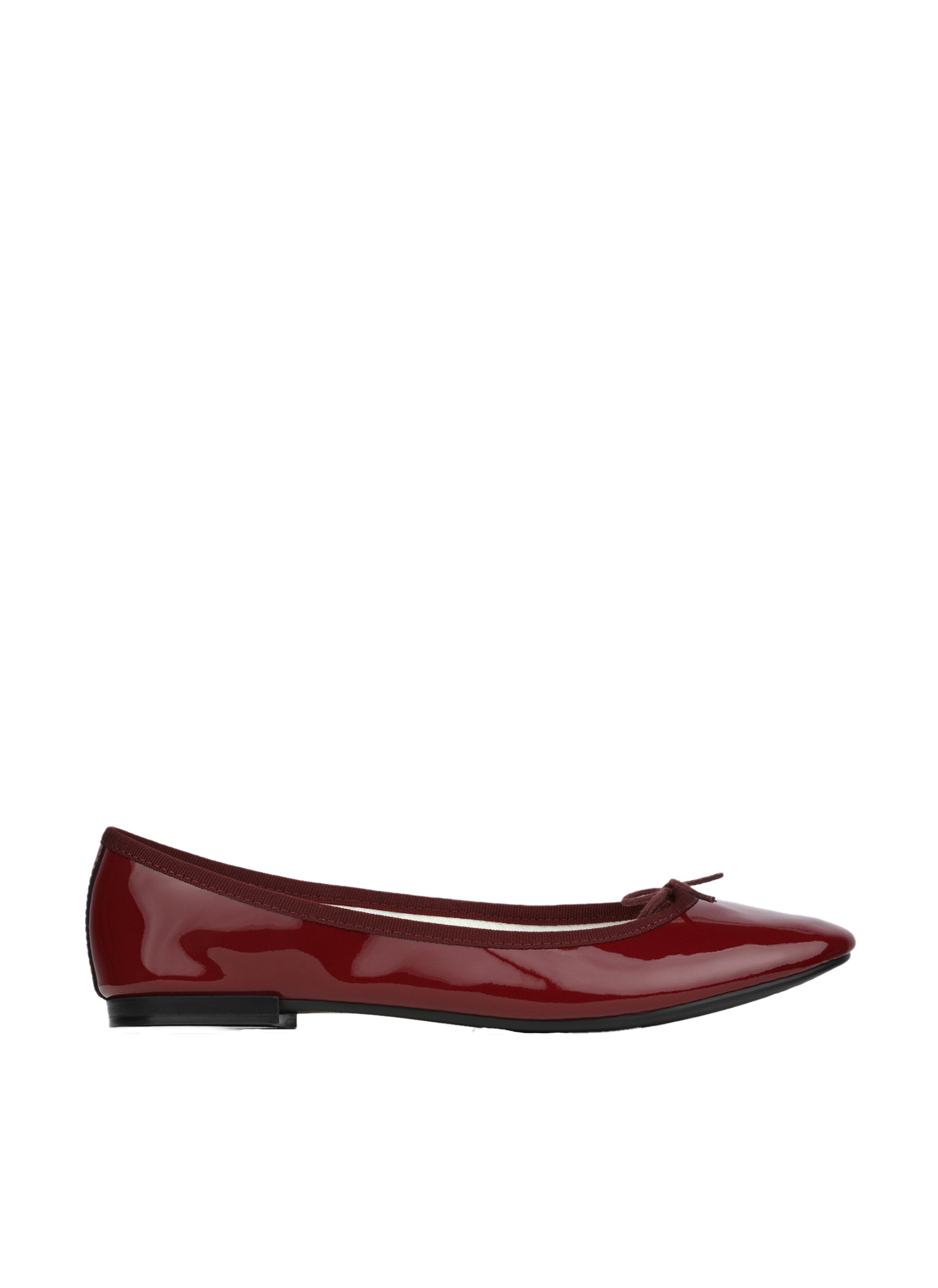 CENDRILLON - Ballerines en cuir vernis | Rouge