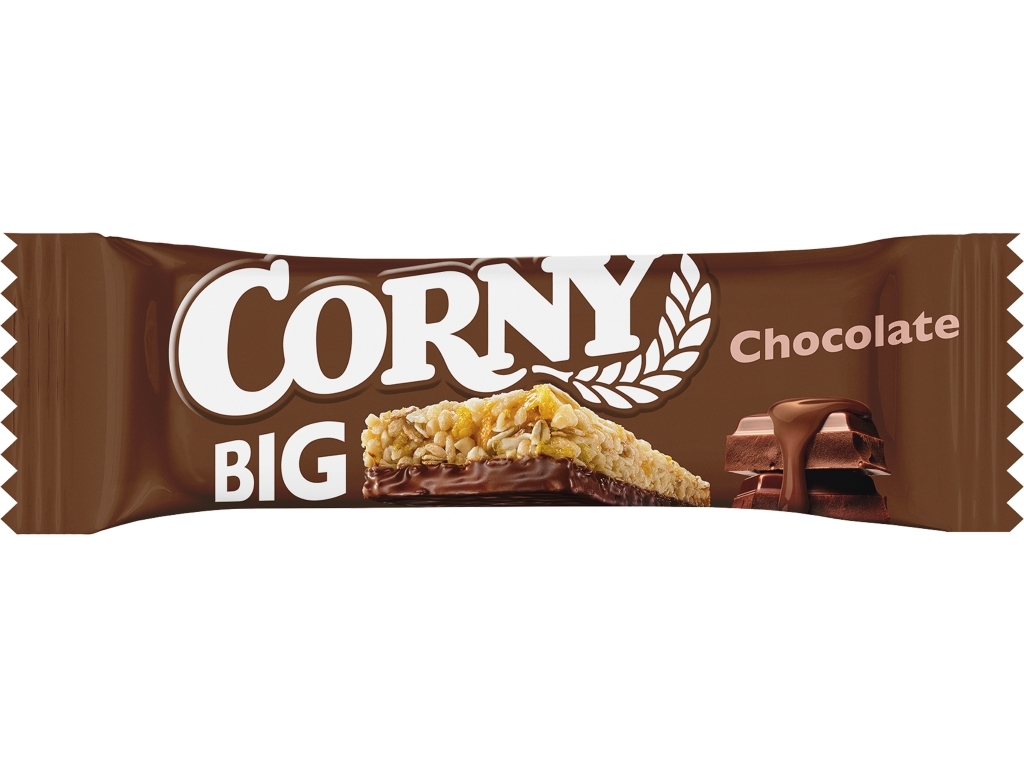 BARRAS DE CEREAIS CORNY CHOCOLATE 50G