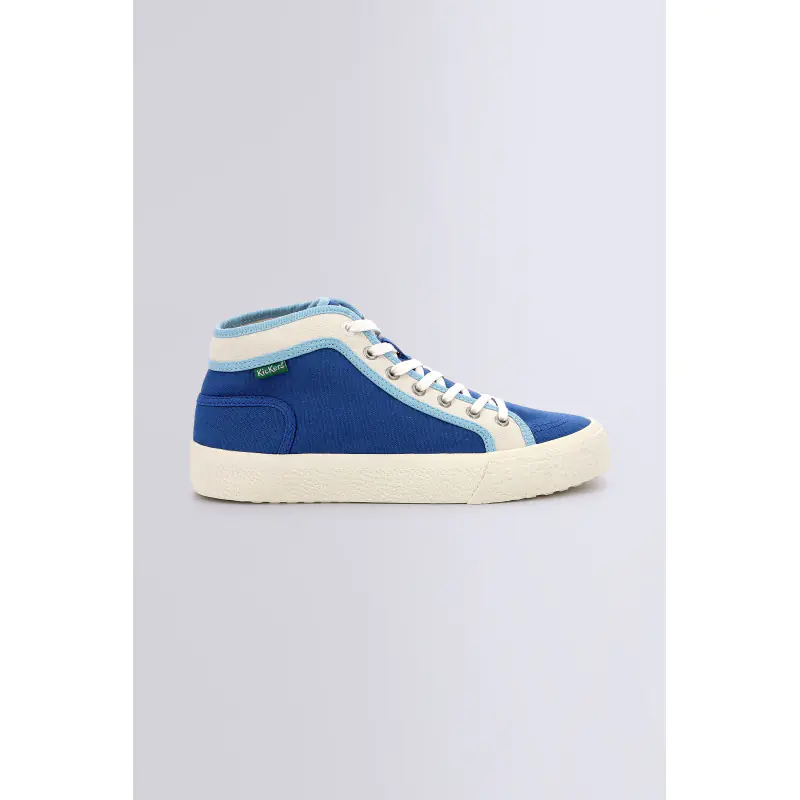 ARVEILER BLEU BLANC SNEAKERS HAUTES Textile Femme
