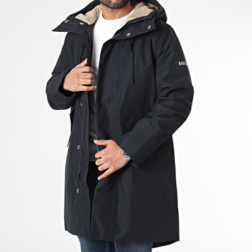 Parka Capuche Gore-Tex AQ171 Bleu Marine