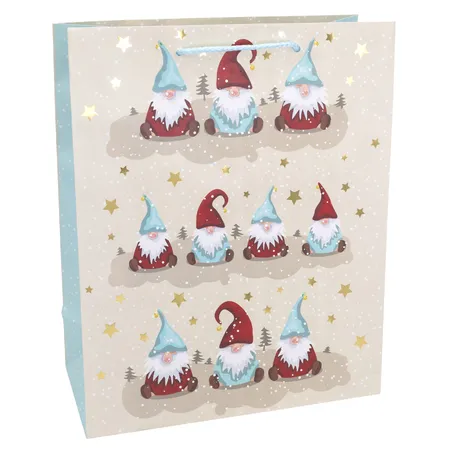 Idena GeschenktascheWichtel L FSC-Mix