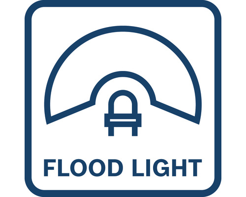 Bosch Professional GLI 18V-1200 C accu-bouwlamp, zonder accu en lader