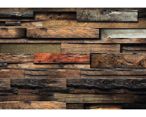 Vliesbehang 11916V4 Planken 2-delige set 254 x 184 cm