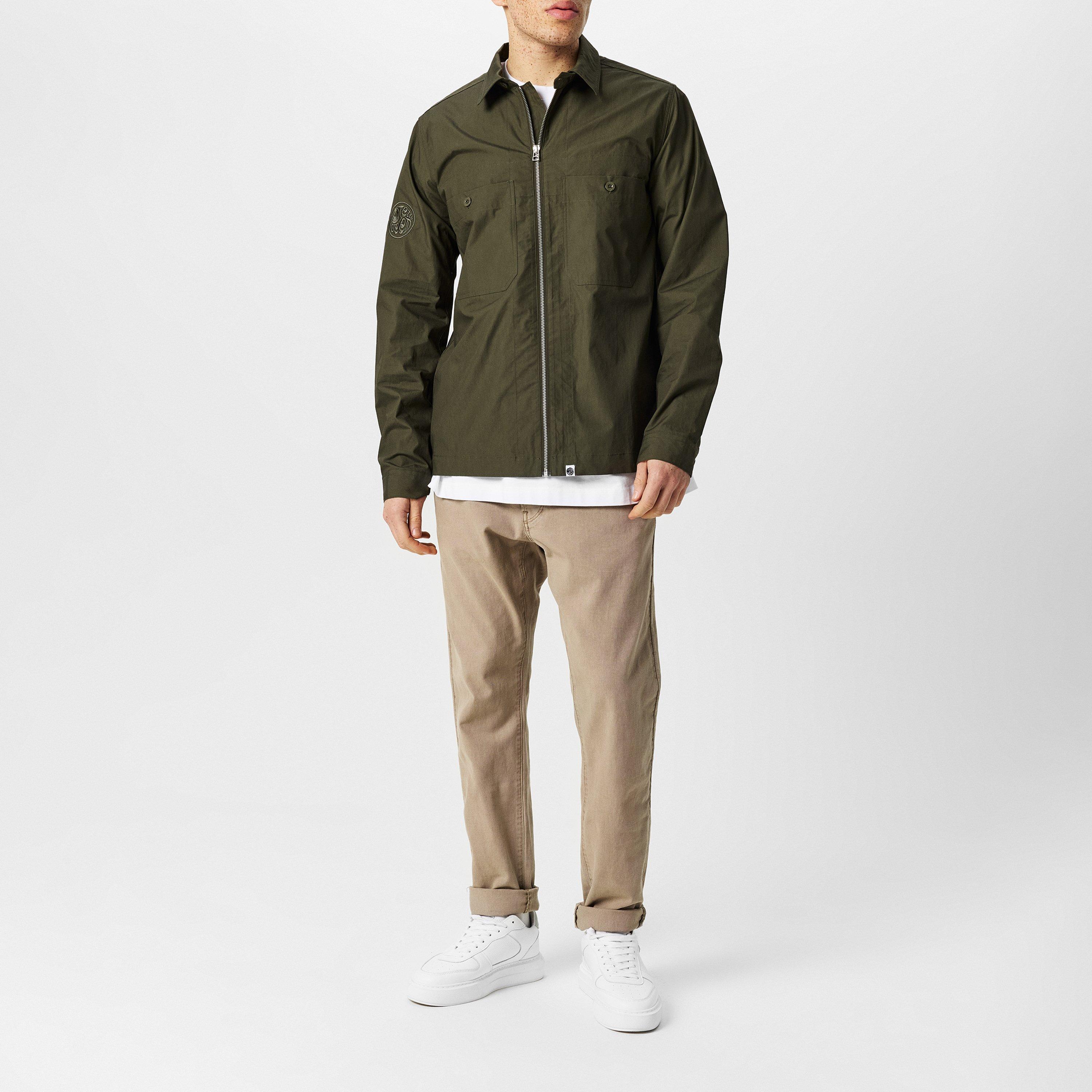 Pretty Green PG Boston Overshirt Mens