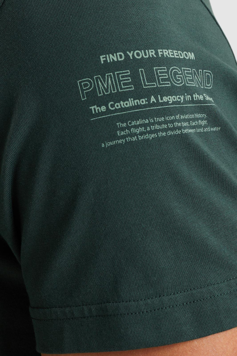 PME legend groene heren t-shirt
