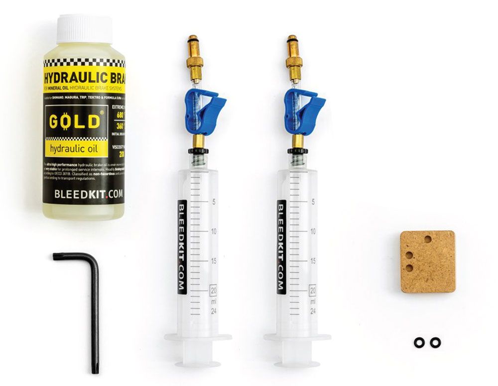 Bleedkit Entlüftungskit Premium GOLD f. Formula Cura Bremse kaufen | Bike-Discount