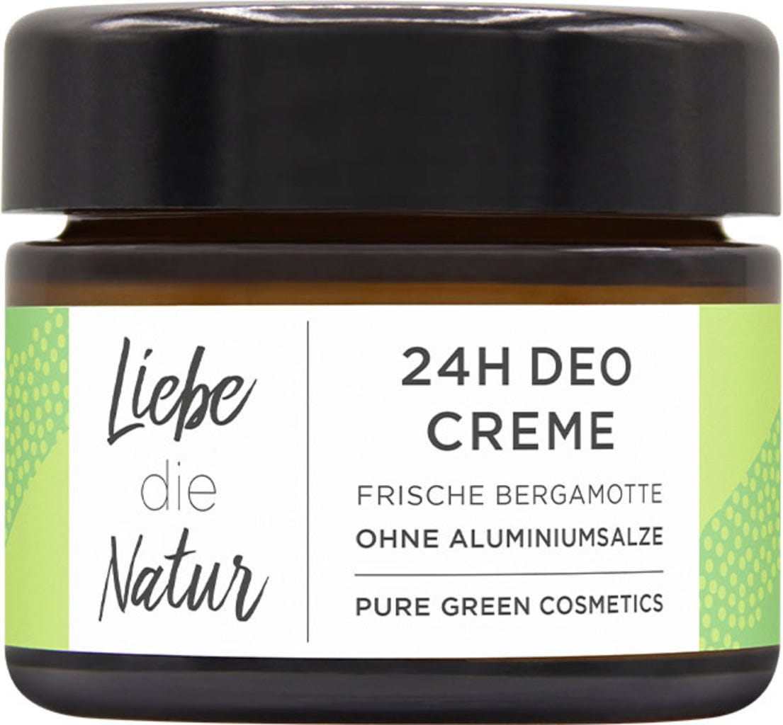 Liebe die Natur  24h Deo Creme Frische Bergamotte, 50 ml