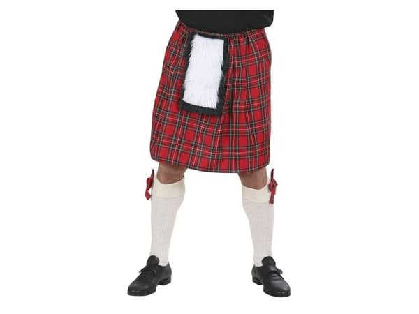 Skotsk kilt kostume