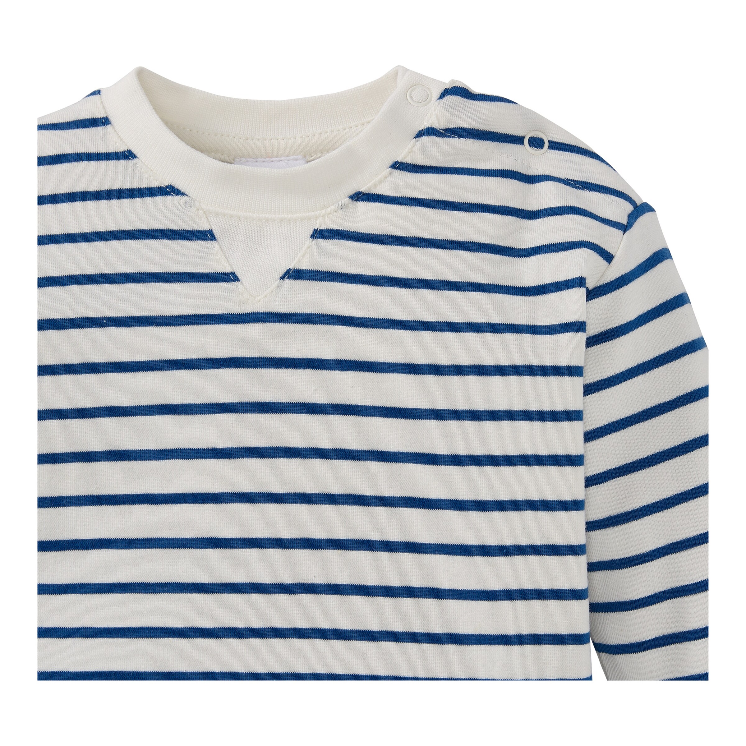 Lilletots - Captain Boys Shirt langarm Ringel