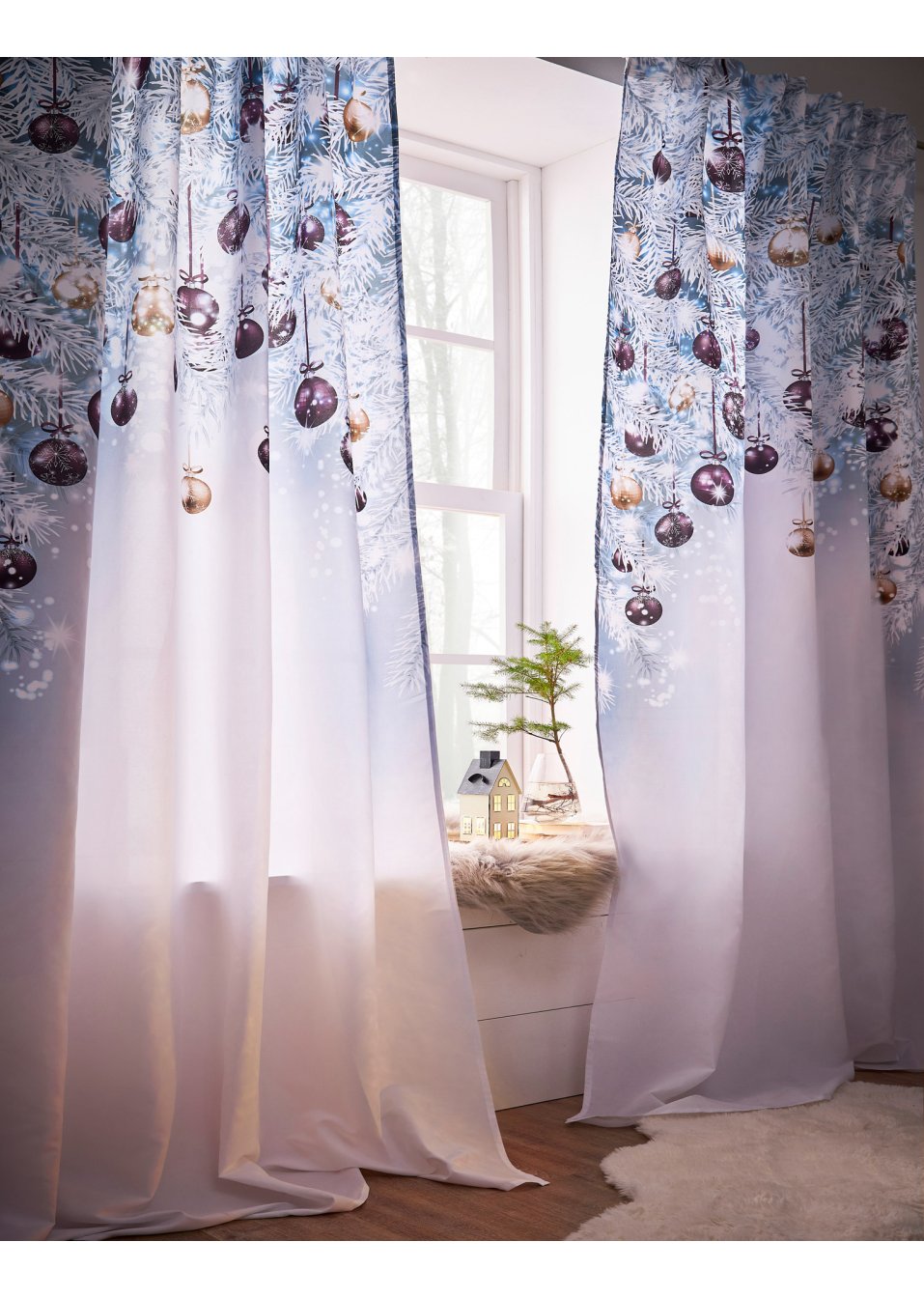 Panneau à imprimé Noël (1 pce.)